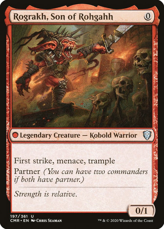 Rograkh, Son of Rohgahh [Commander Legends] [Foil]
