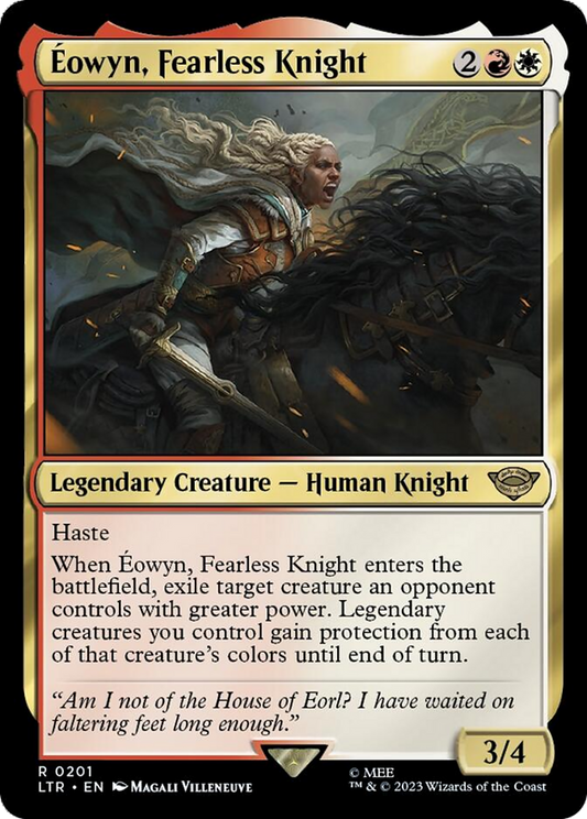 Eowyn, Fearless Knight [The Lord of the Rings: Tales of Middle-Earth] [Foil]
