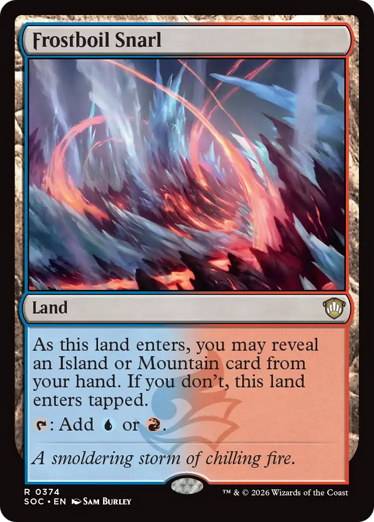 Frostboil Snarl [Secrets of Strixhaven Commander] [Foil]