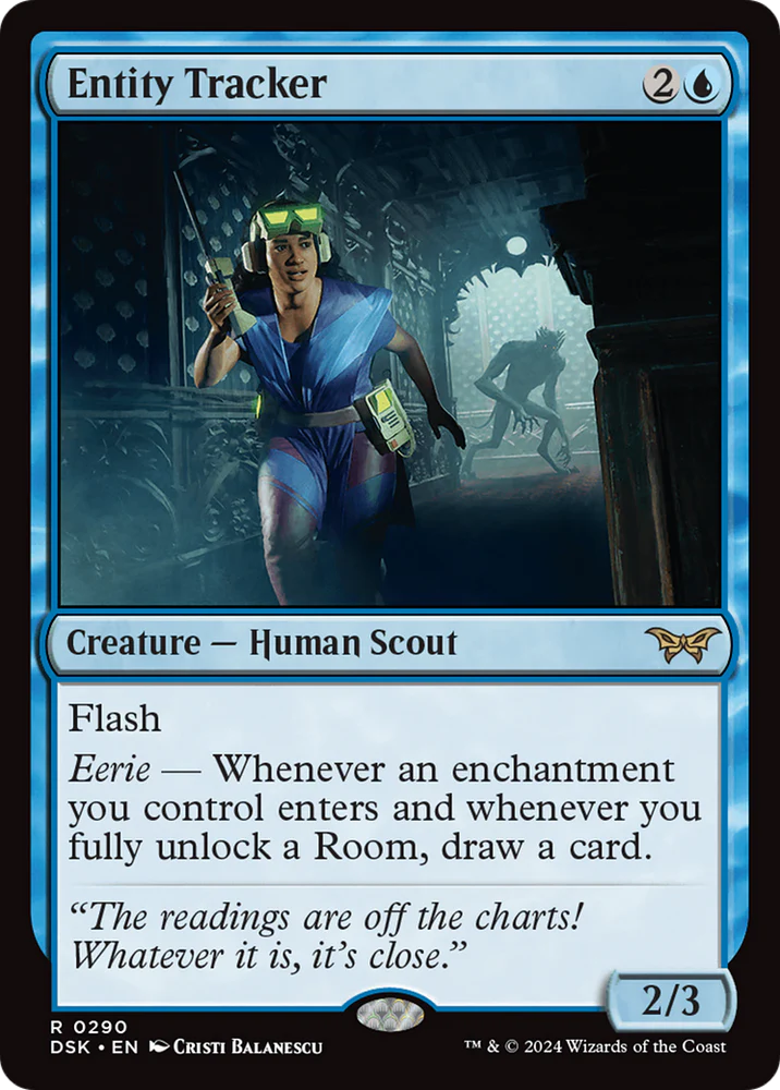 Entity Tracker (0290) [Duskmourn: House of Horror] [Foil]