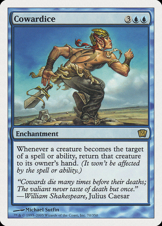 Cowardice [Ninth Edition] [Foil]