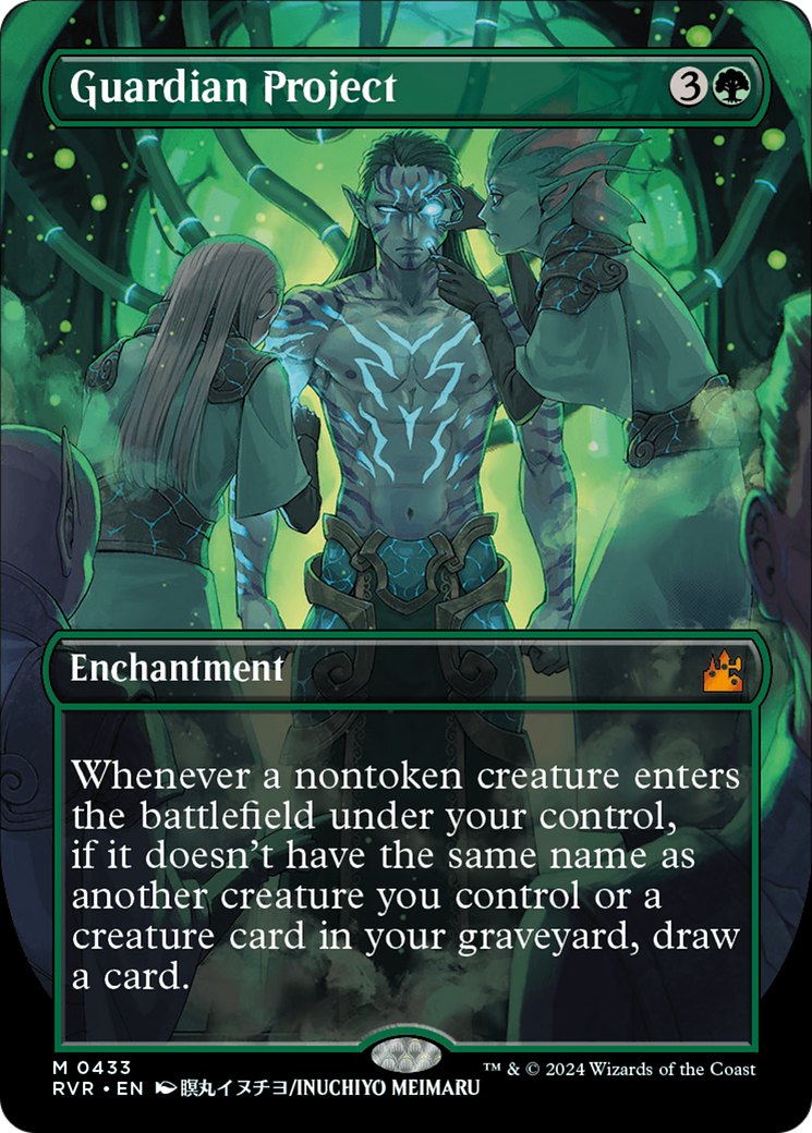 Guardian Project (Anime Borderless) [Ravnica Remastered] [Foil]