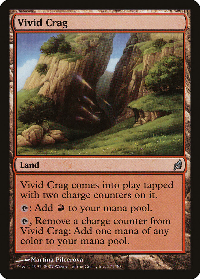 Vivid Crag [Lorwyn] [Foil]