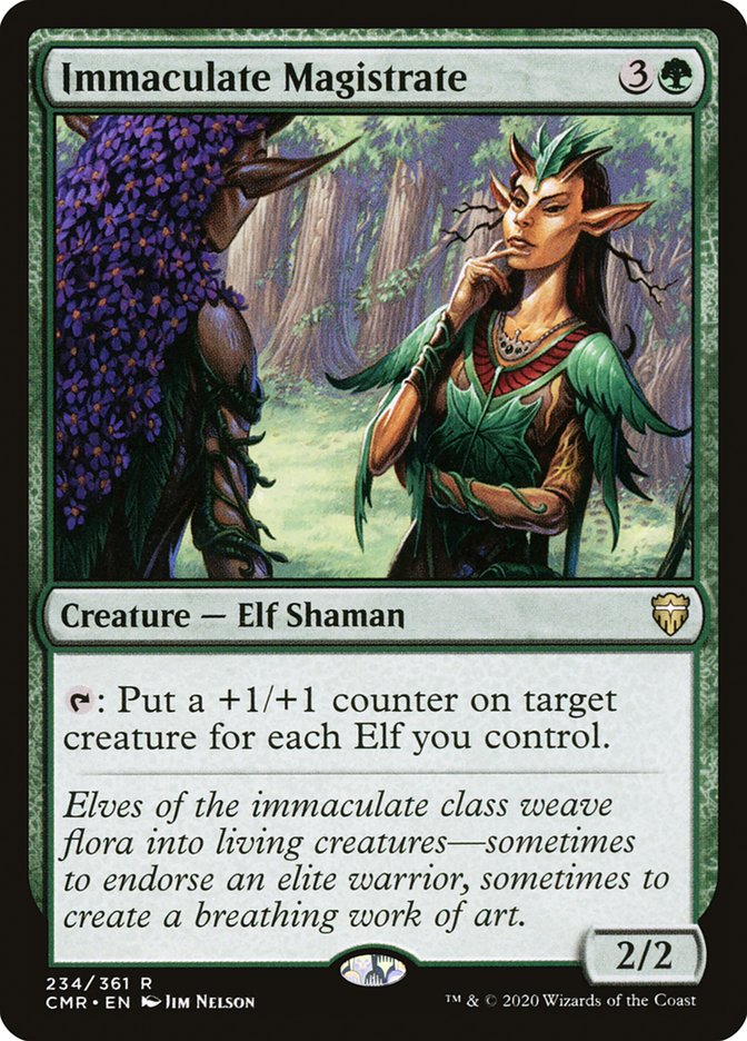 Immaculate Magistrate [Commander Legends] [Foil]