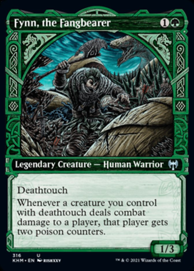 Fynn, the Fangbearer (Showcase) [Kaldheim] [Foil]