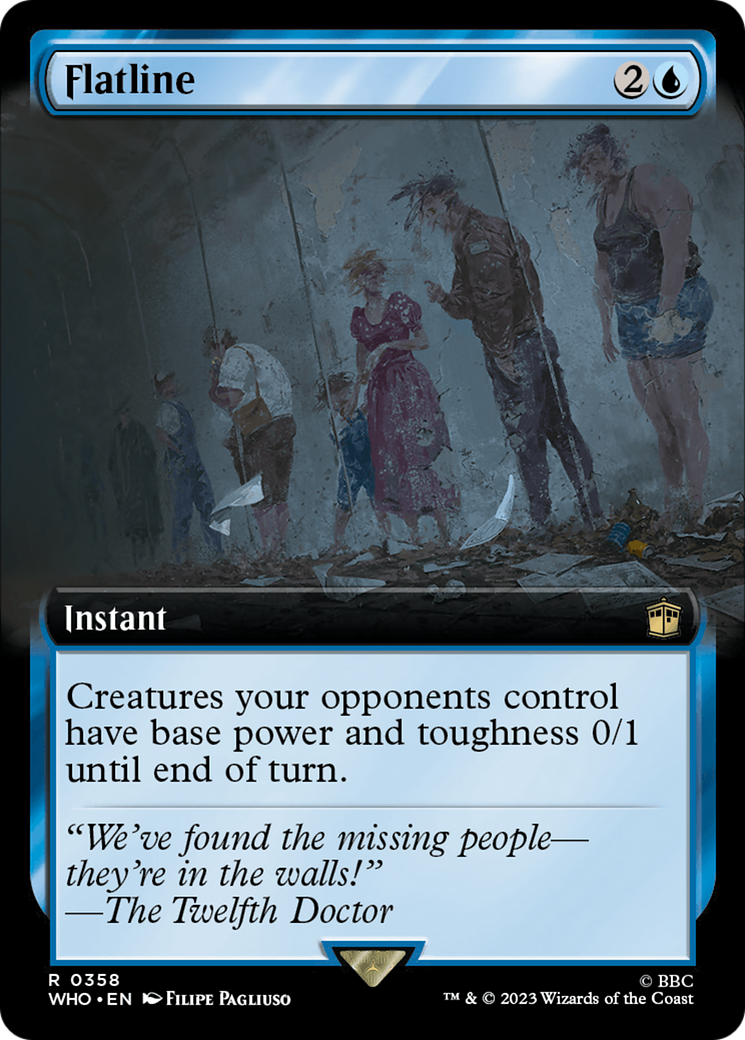 Flatline (Extended Art) [Doctor Who] [Foil]