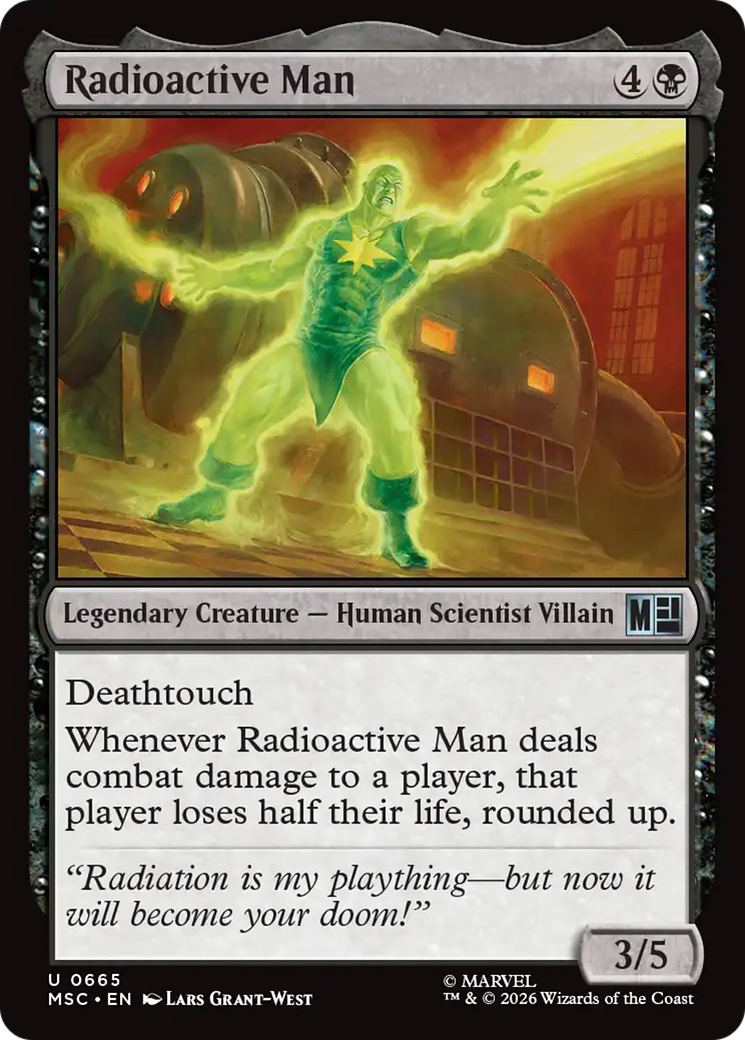 Radioactive Man [Marvel Super Heroes Commander]