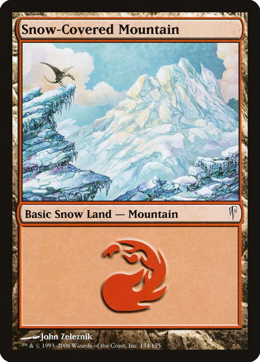Snow-Covered Mountain [Coldsnap] [Foil]