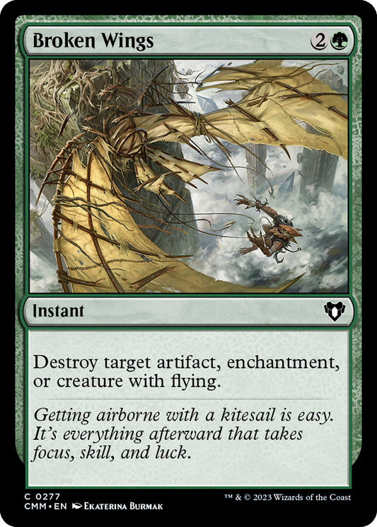 Broken Wings [Commander Masters] [Foil]