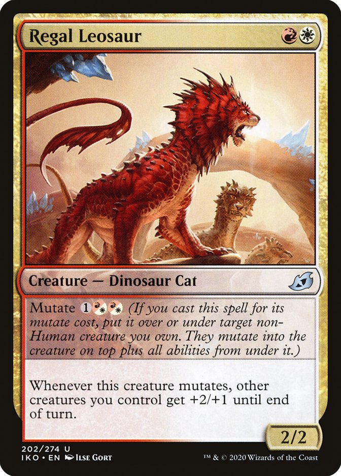 Regal Leosaur [Ikoria: Lair of Behemoths] [Foil]