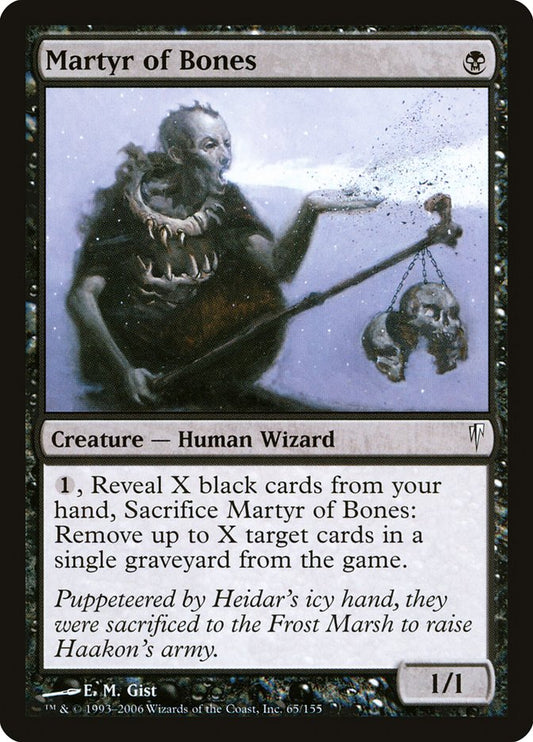 Martyr of Bones [Coldsnap] [Foil]
