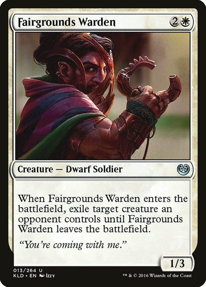 Fairgrounds Warden [Kaladesh] [Foil]