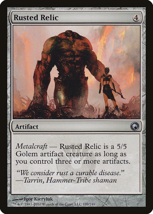 Rusted Relic [Scars of Mirrodin] [Foil]