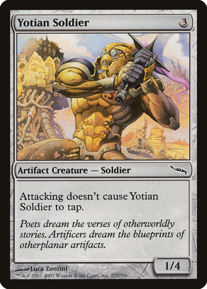 Yotian Soldier [Mirrodin] [Foil]
