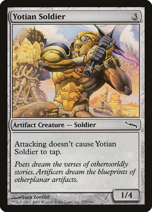 Yotian Soldier [Mirrodin] [Foil]
