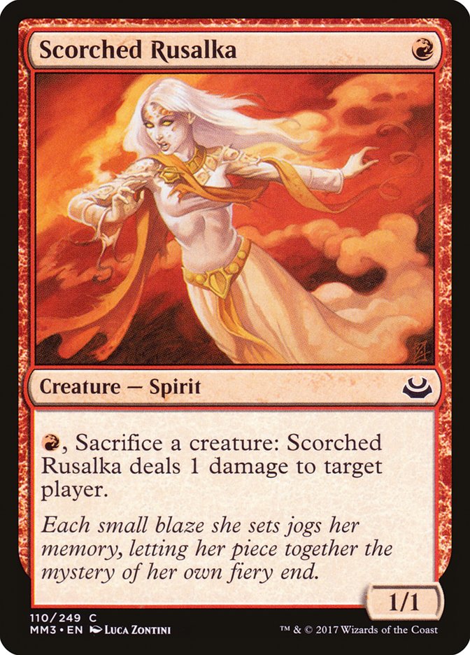 Scorched Rusalka [Modern Masters 2017] [Foil]
