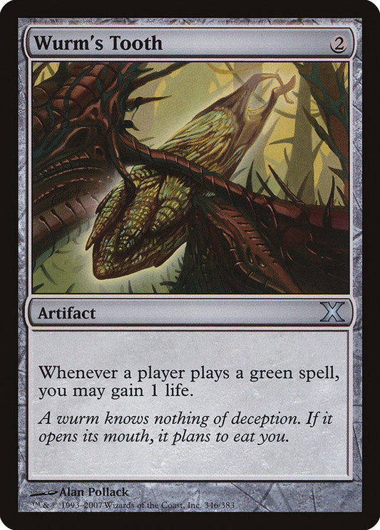 Wurm's Tooth [Tenth Edition] [Foil]