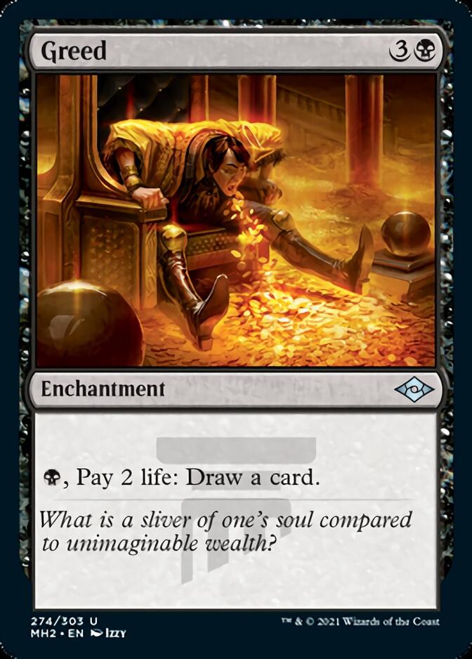 Greed [Modern Horizons 2] [Foil]
