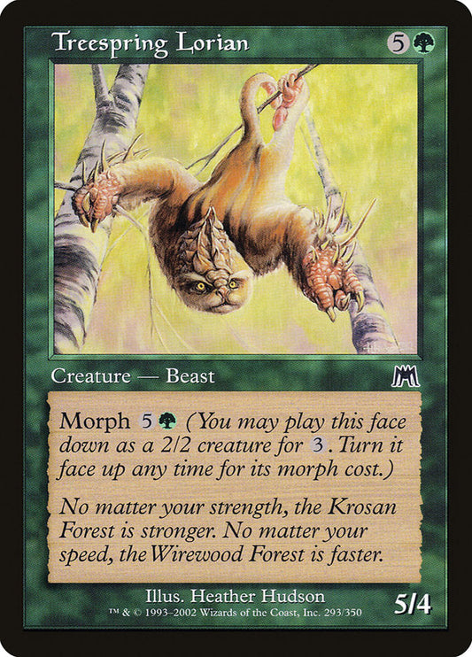 Treespring Lorian [Onslaught] [Foil]