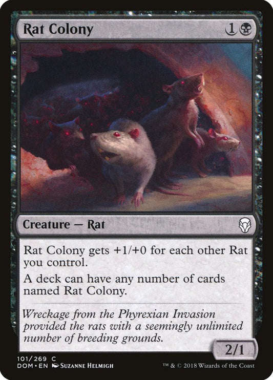 Rat Colony [Dominaria] [Foil]