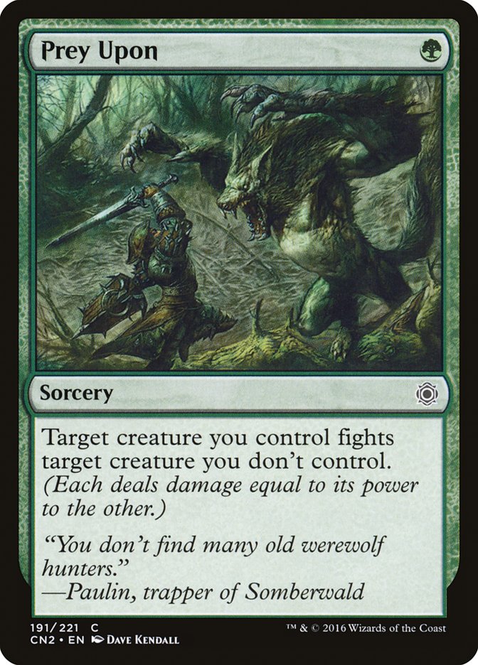 Prey Upon [Conspiracy: Take the Crown] [Foil]