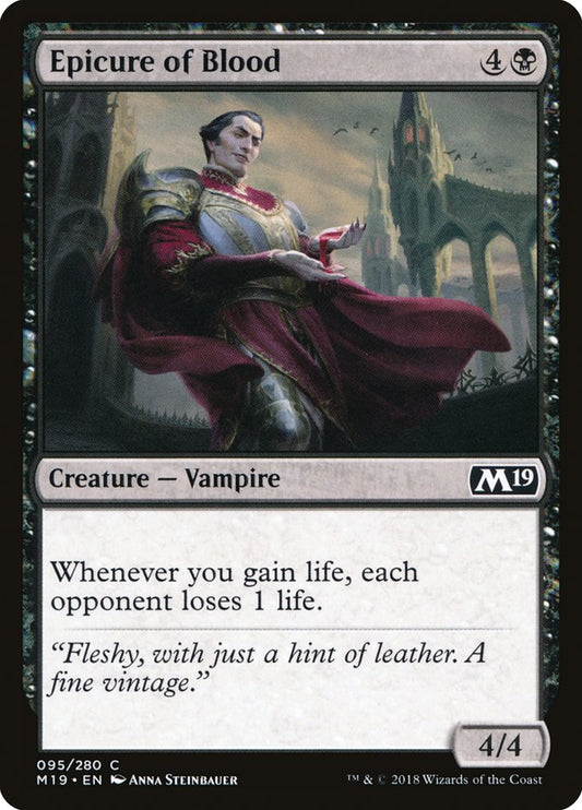 Epicure of Blood [Core Set 2019] [Foil]