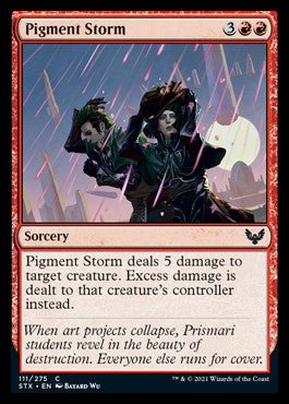 Pigment Storm [Strixhaven: School of Mages] [Foil]