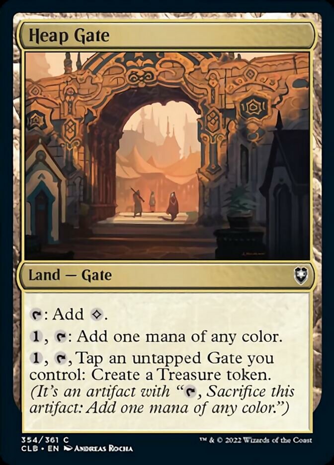 Heap Gate [Commander Legends: Battle for Baldur's Gate] [Foil]