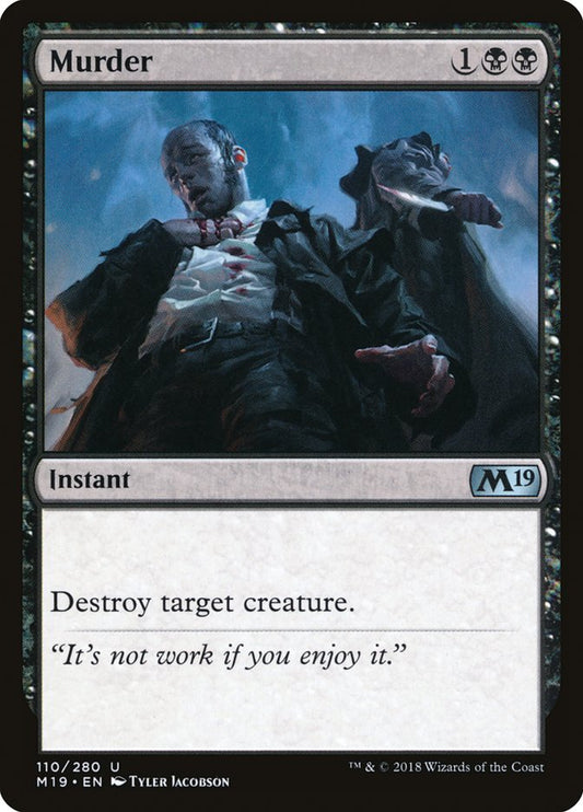 Murder [Core Set 2019] [Foil]