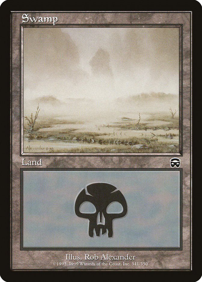 Swamp (341) [Mercadian Masques] [Foil]