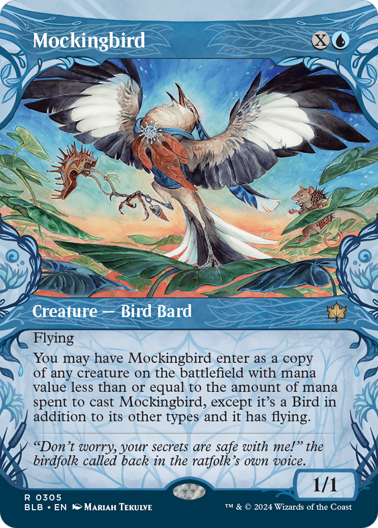 Mockingbird (Showcase) [Bloomburrow] [Foil]