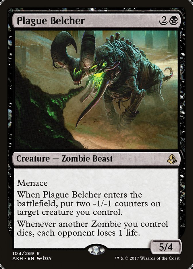 Plague Belcher [Amonkhet] [Foil]