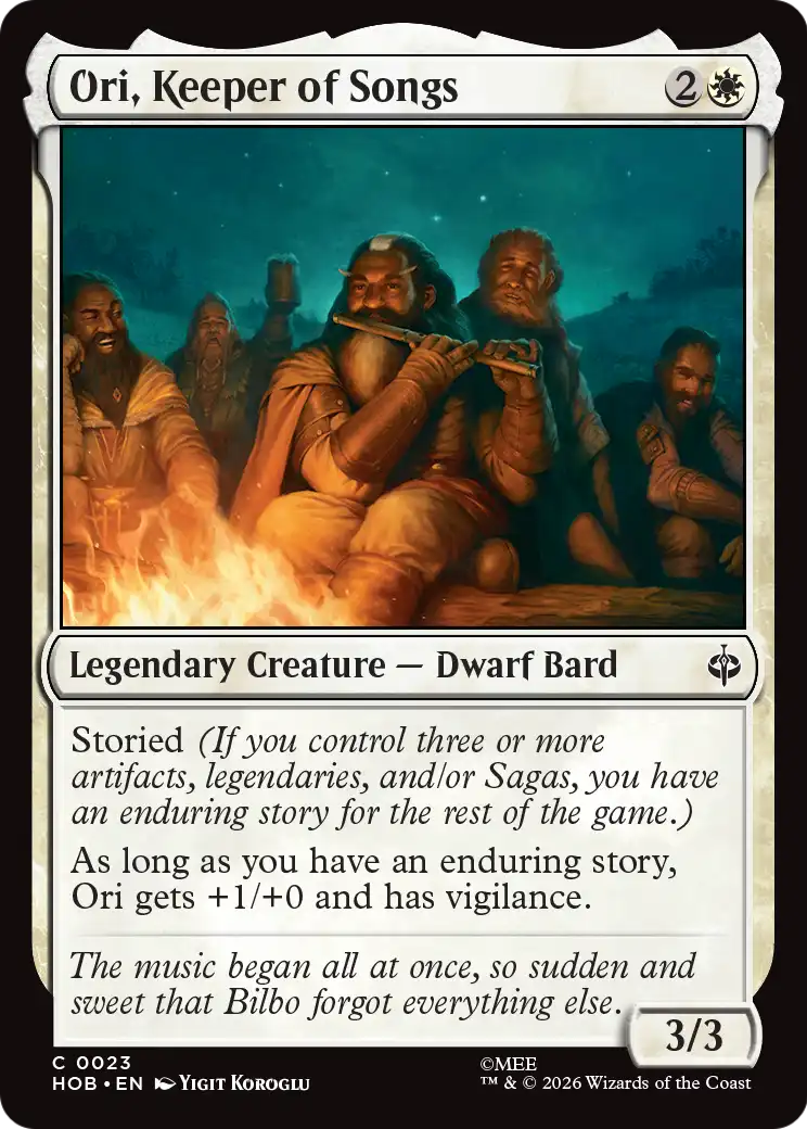 Ori, Keeper of Songs [The Hobbit] [Foil]