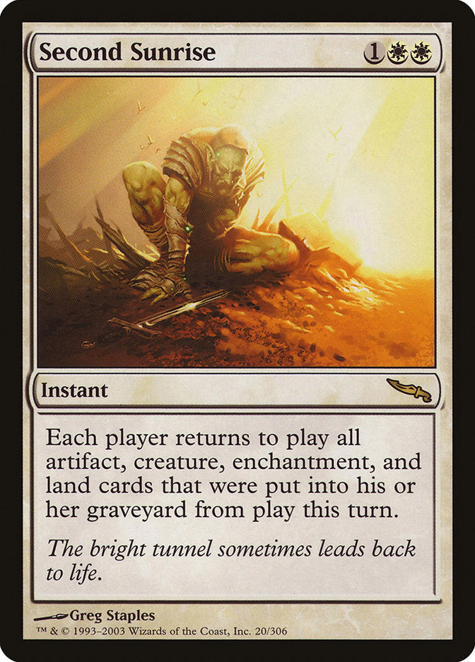 Second Sunrise [Mirrodin] [Foil]
