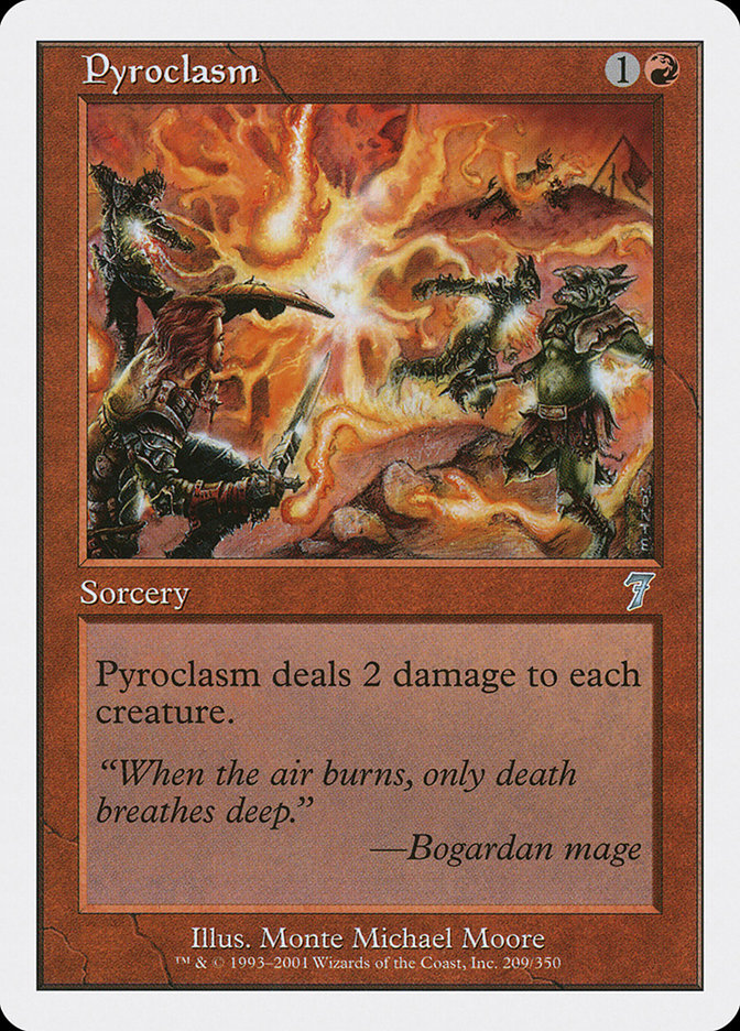 Pyroclasm [Seventh Edition] [Foil]