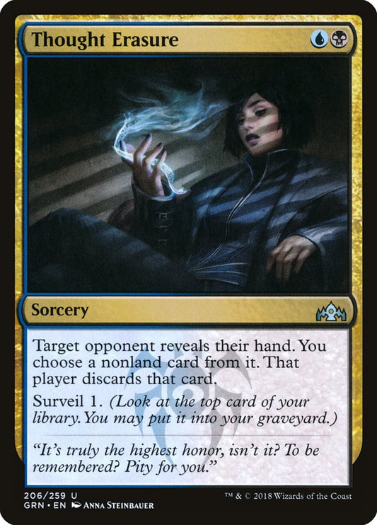Thought Erasure [Guilds of Ravnica] [Foil]