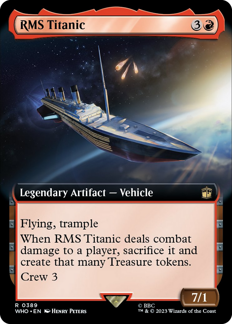 RMS Titanic (Extended Art) [Doctor Who] [Foil]
