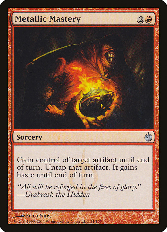 Metallic Mastery [Mirrodin Besieged] [Foil]