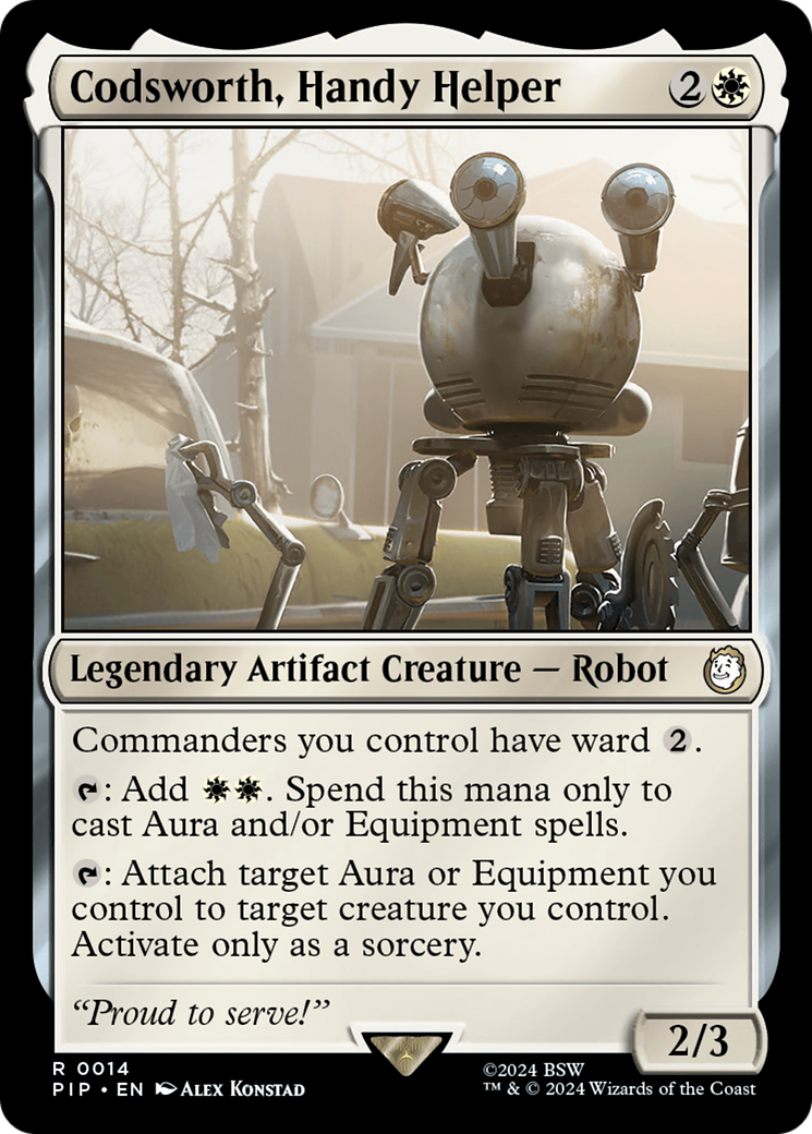 Codsworth, Handy Helper [Fallout] [Foil]