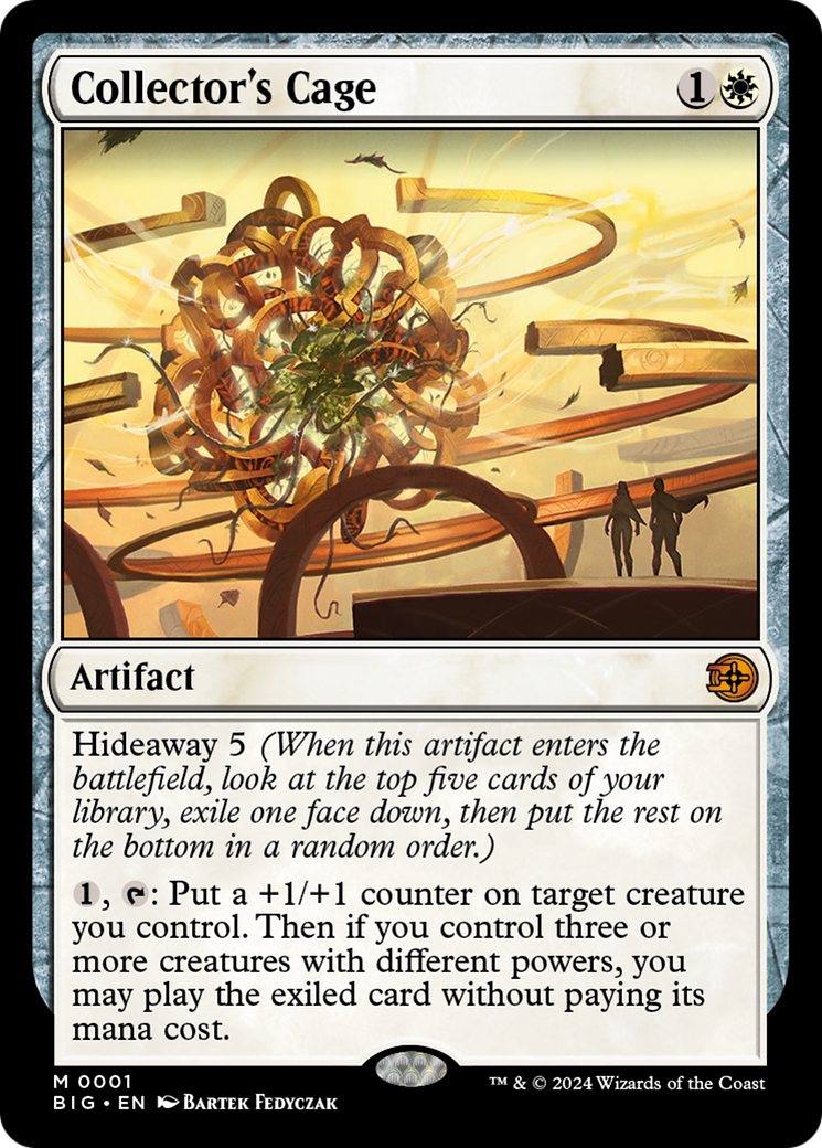 Collector's Cage [Outlaws of Thunder Junction: The Big Score] [Foil]