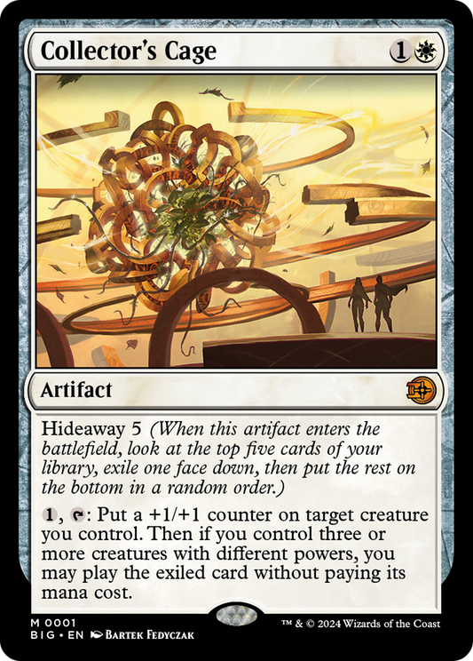 Collector's Cage [Outlaws of Thunder Junction: The Big Score] [Foil]