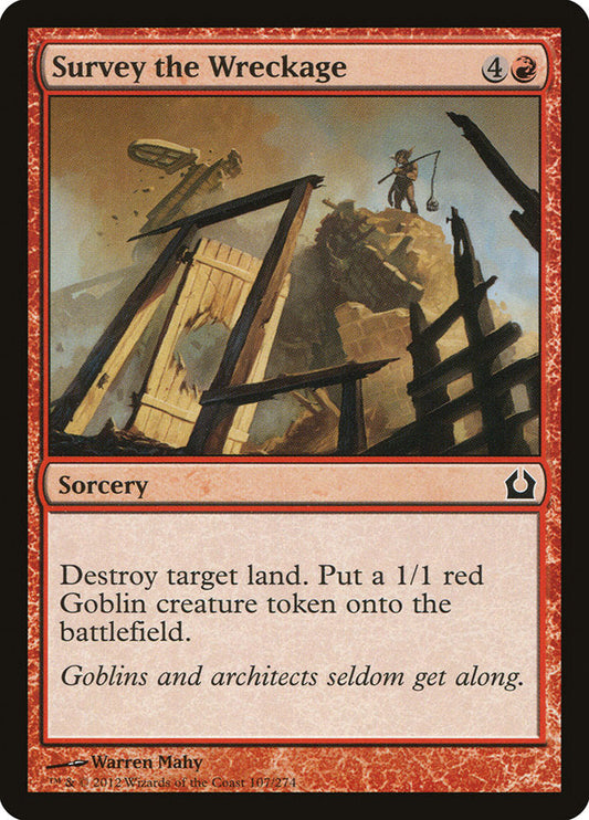 Survey the Wreckage [Return to Ravnica] [Foil]