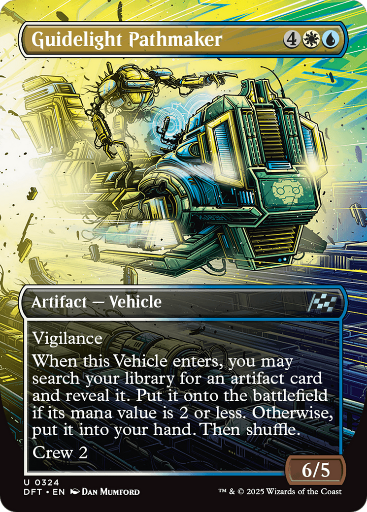 Guidelight Pathmaker (Borderless) [Aetherdrift] [Foil]