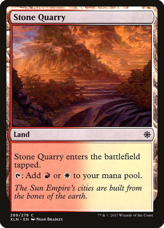 Stone Quarry [Ixalan] [Foil]