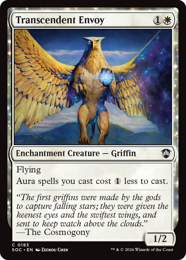 Transcendent Envoy [Secrets of Strixhaven Commander] [Foil]