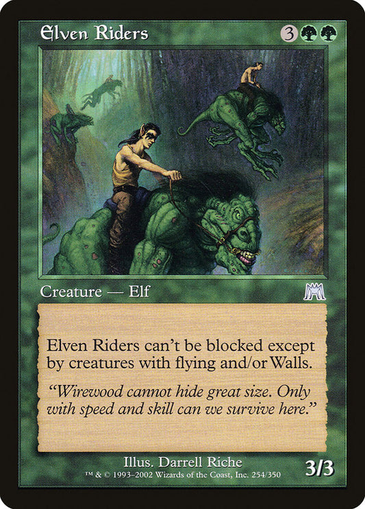 Elven Riders [Onslaught] [Foil]