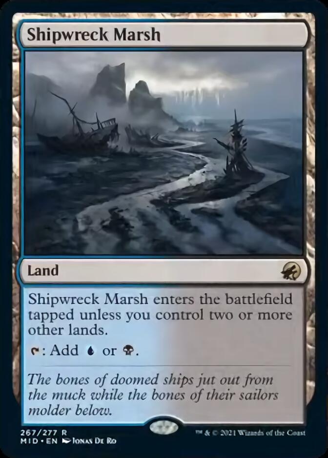 Shipwreck Marsh [Innistrad: Midnight Hunt] [Foil]
