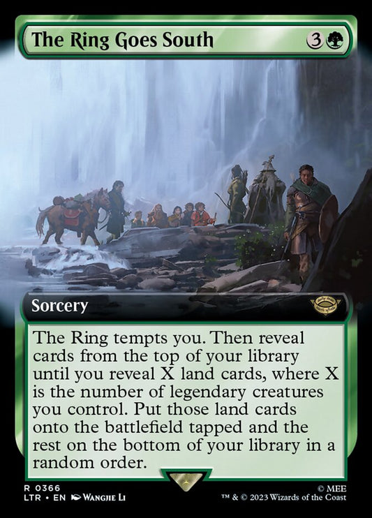 The Ring Goes South (Extended Art) [The Lord of the Rings: Tales of Middle-Earth] [Foil]