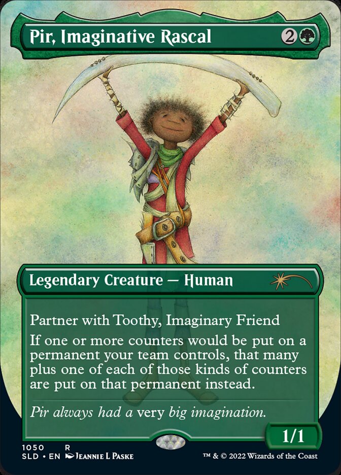Pir, Imaginative Rascal (Borderless) [Secret Lair Drop Series] [Foil]