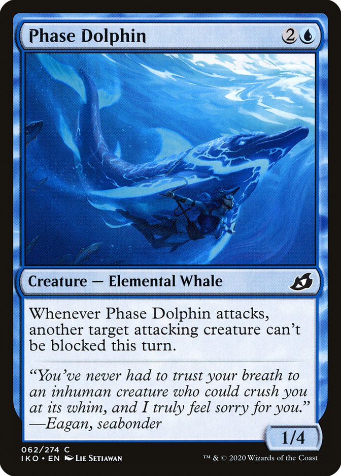 Phase Dolphin [Ikoria: Lair of Behemoths] [Foil]